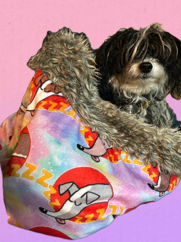 Hondenslaapzak : windhond, whippet voor klein hondje