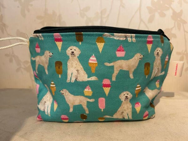 Etui : Golden Doodle met ijsjes