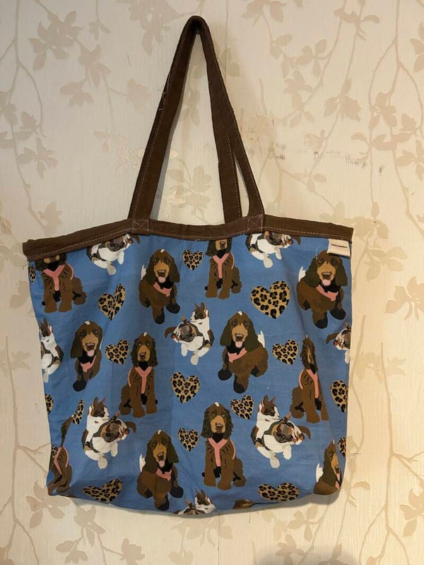Boodschappentas : Engelse Cocker Spaniel met poezen