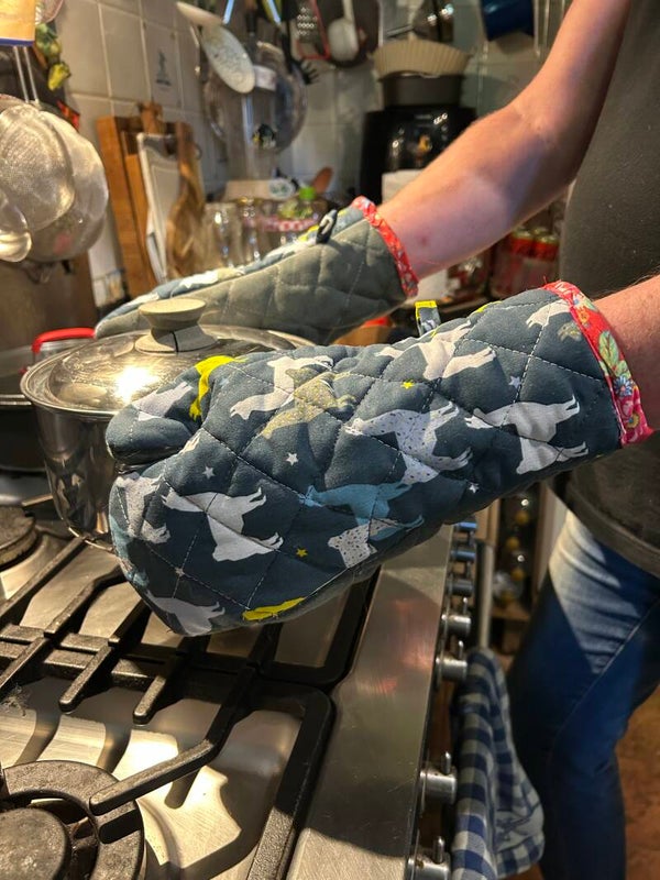 Ovenhandschoenen : Lama