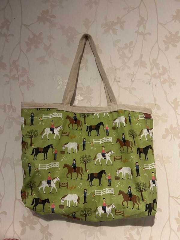 Boodschappentas : Paard en ruiter