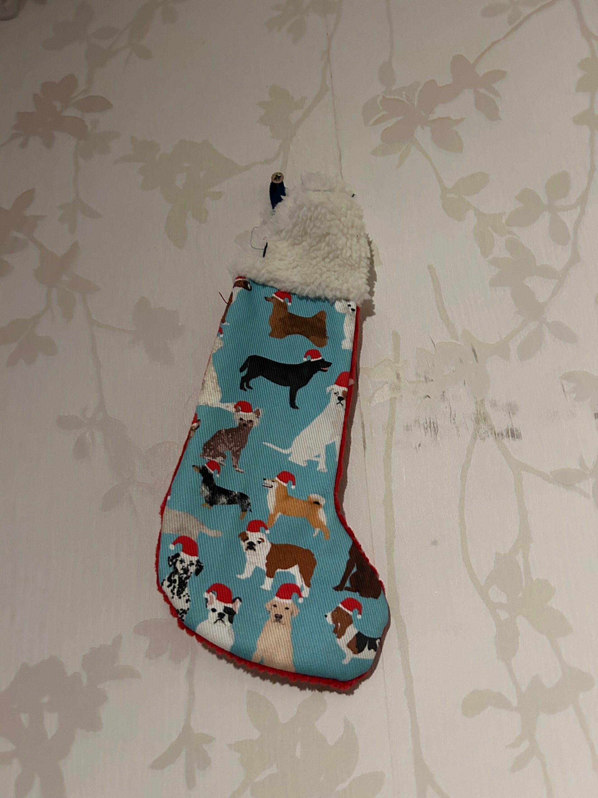 Kerstsok Klein: Honden kerstmutsen