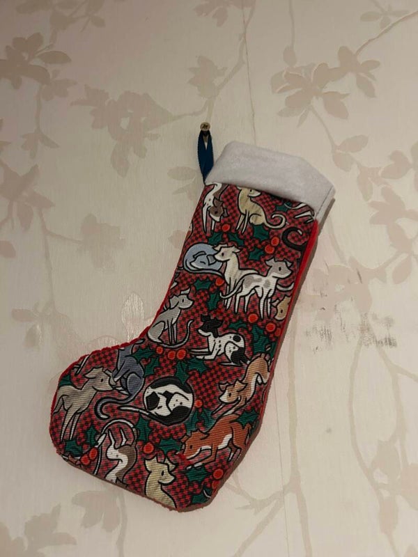 Kerstsok Klein: Italiaanse Windhond