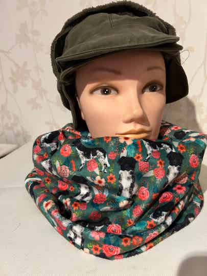 Shawl zonder eindjes : Friese Stabij Bloemen