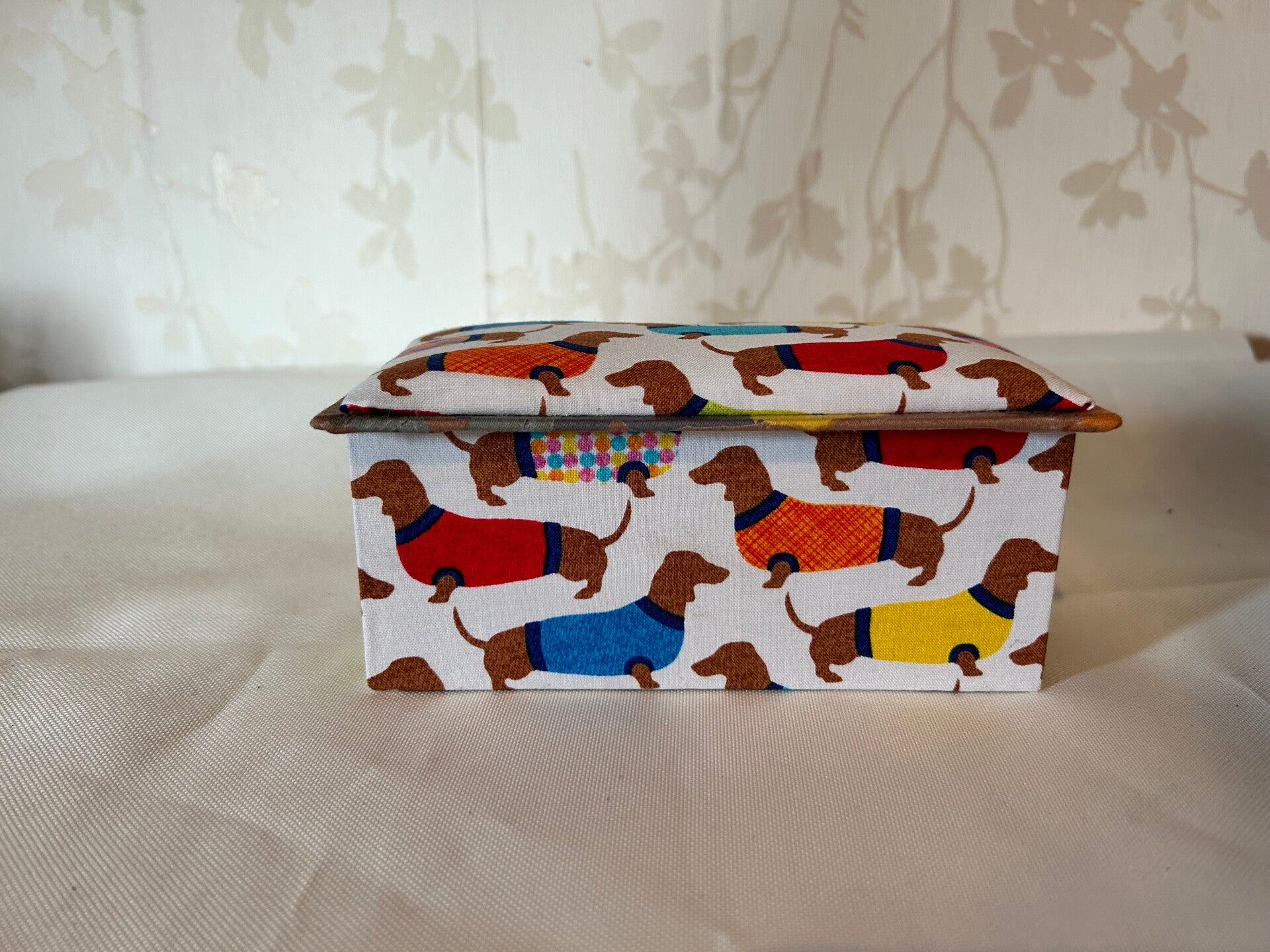 Doosje : Teckel in jasjes