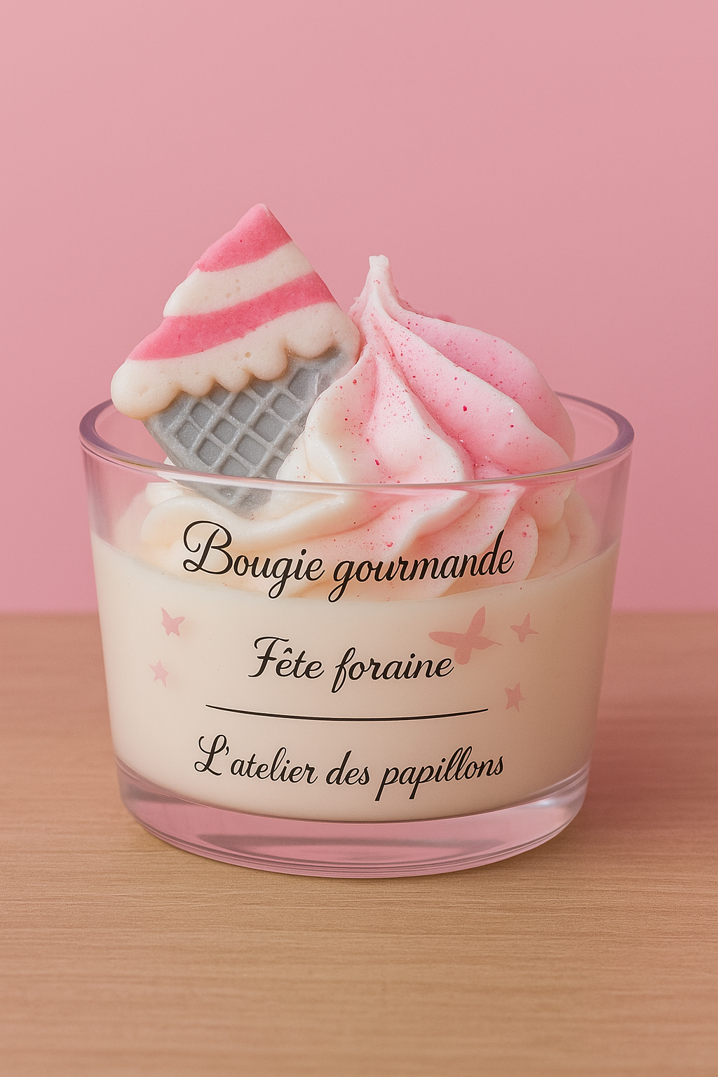 BOUGIE GOURMANDE BARBE A PAPA
