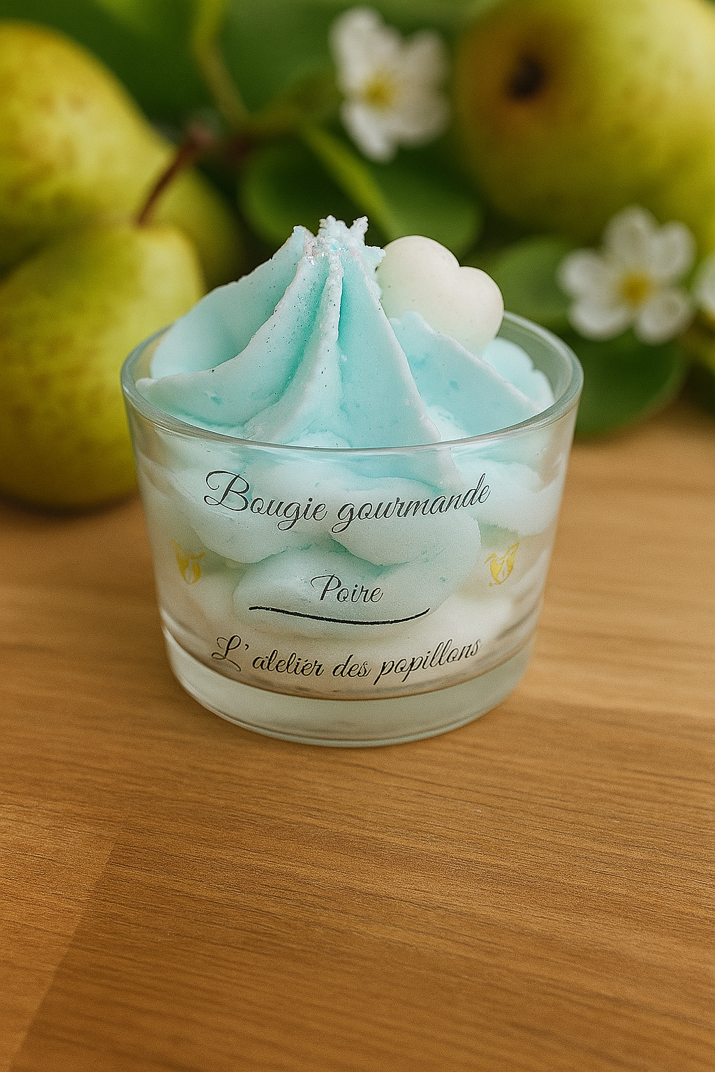 Bougie gourmande  I Poire