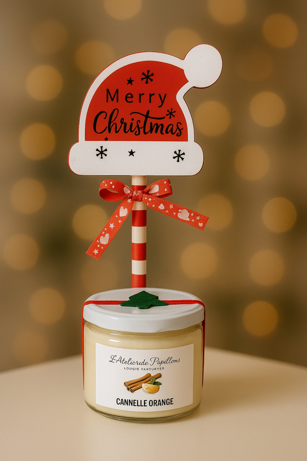 BOUGIE PARFUMÉE CANNELLE ORANGE