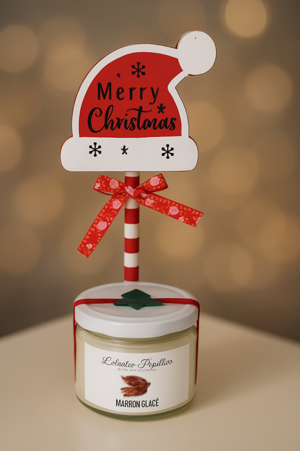 BOUGIE PARFUMÉE MARRON GLACÉ