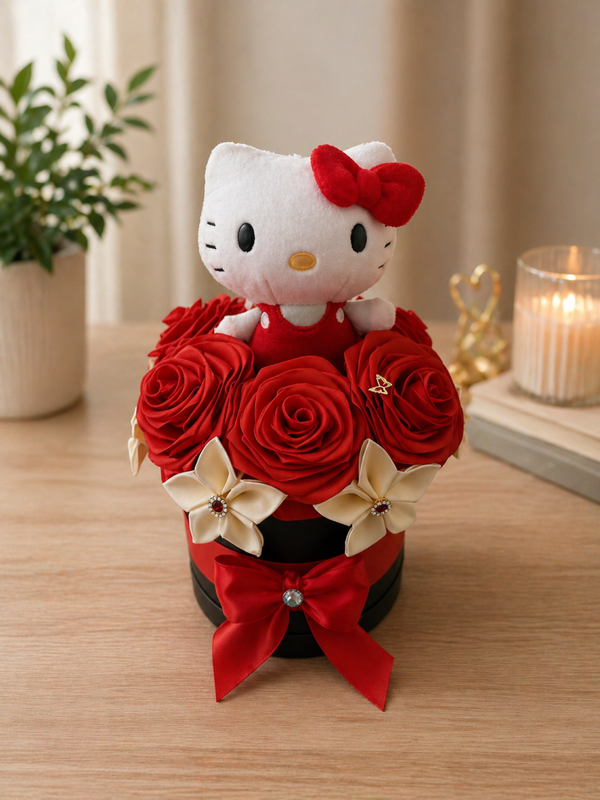 Hello Kitty rouge