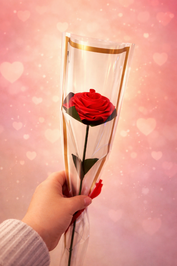 ROSE ETERNELLE ROUGE