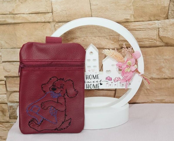 Tasche in Bordaux