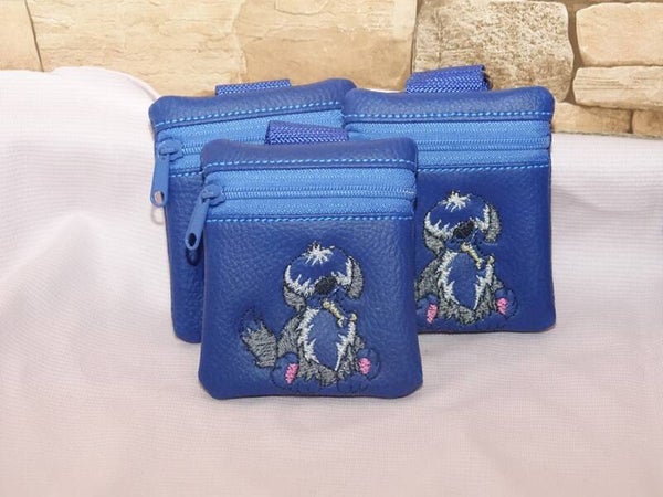 Tasche für Münzgeld - mit Hund