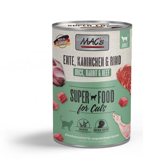 MAC’s CAT Ente, Kaninchen, Rind