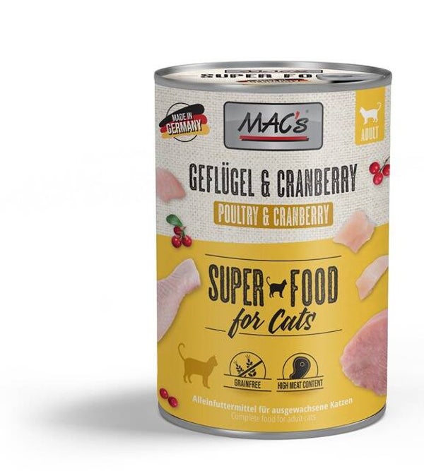 MAC’s CAT Geflügel, Rind & Cranberry