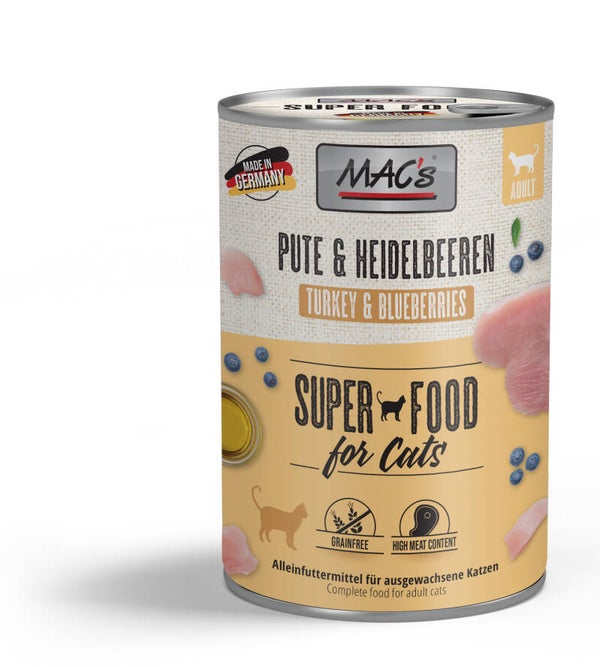 MAC’s CAT Pute & Heidelbeeren