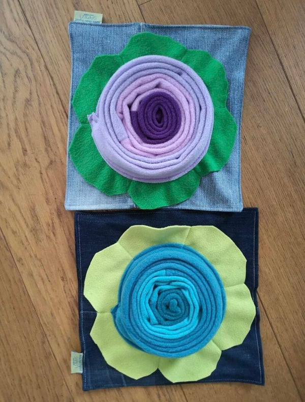 005- Themamat-Spiraalbloem