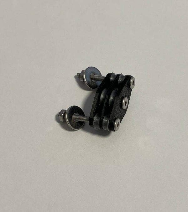 Violinen Block mit Schrauben 2 Scheiben