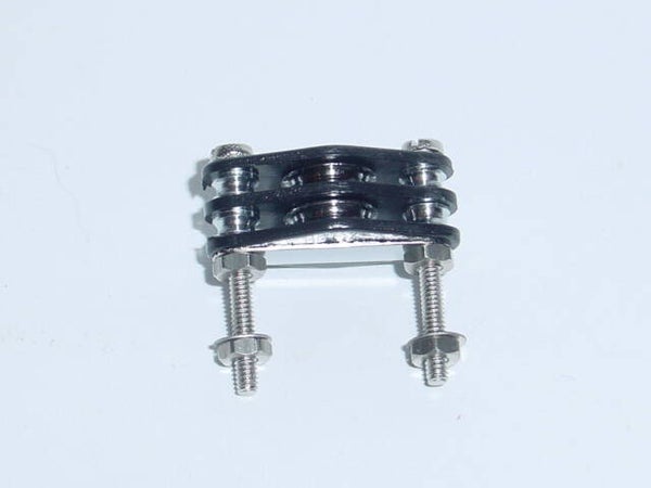 Block zweischeibig fest