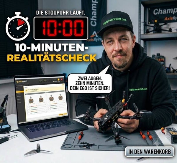 Besserwisser-Support: Der 10-Min-Copter-Check