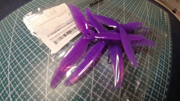 GemFan Hurricane 5236-3 5.2x3.6x3 Purple