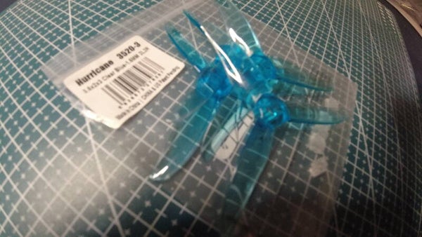 GemFan Hurricane 3520-3 Clear Blue 1.5mm