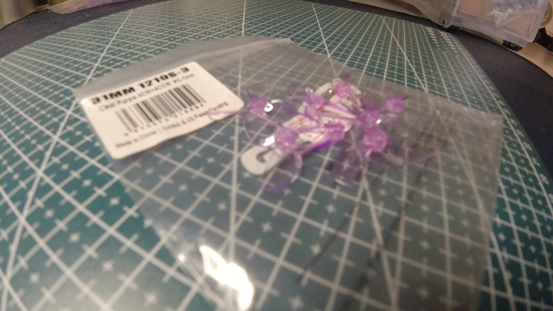 GemFan 31mm 1219S-3 1mm Clear Purple