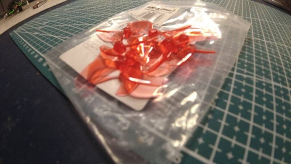 GemFan Ducted 45mm – 3 / 1.8inch 1,0mm Clear Red