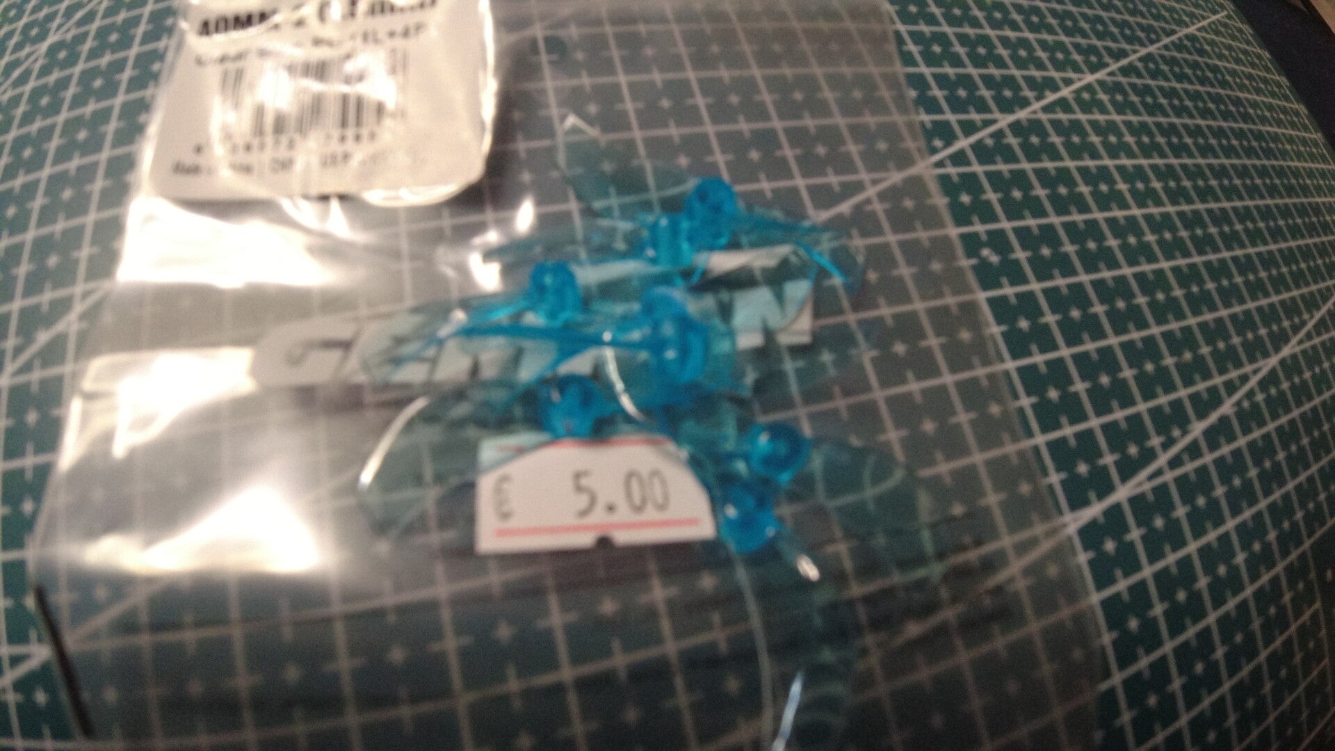 GemFan 40mm-2 1,5mm clear Blue 4Paare