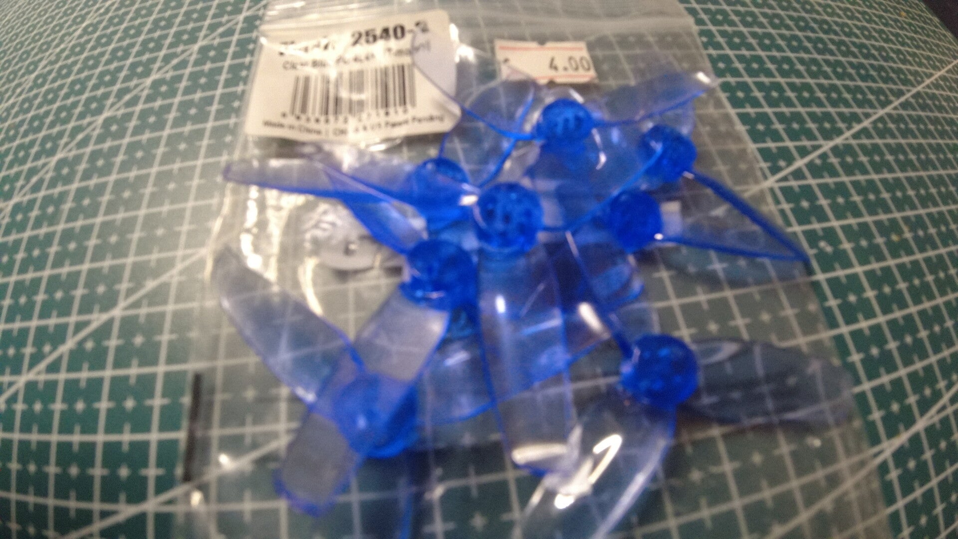 GemFan Flash 2540-3 Clear Blue