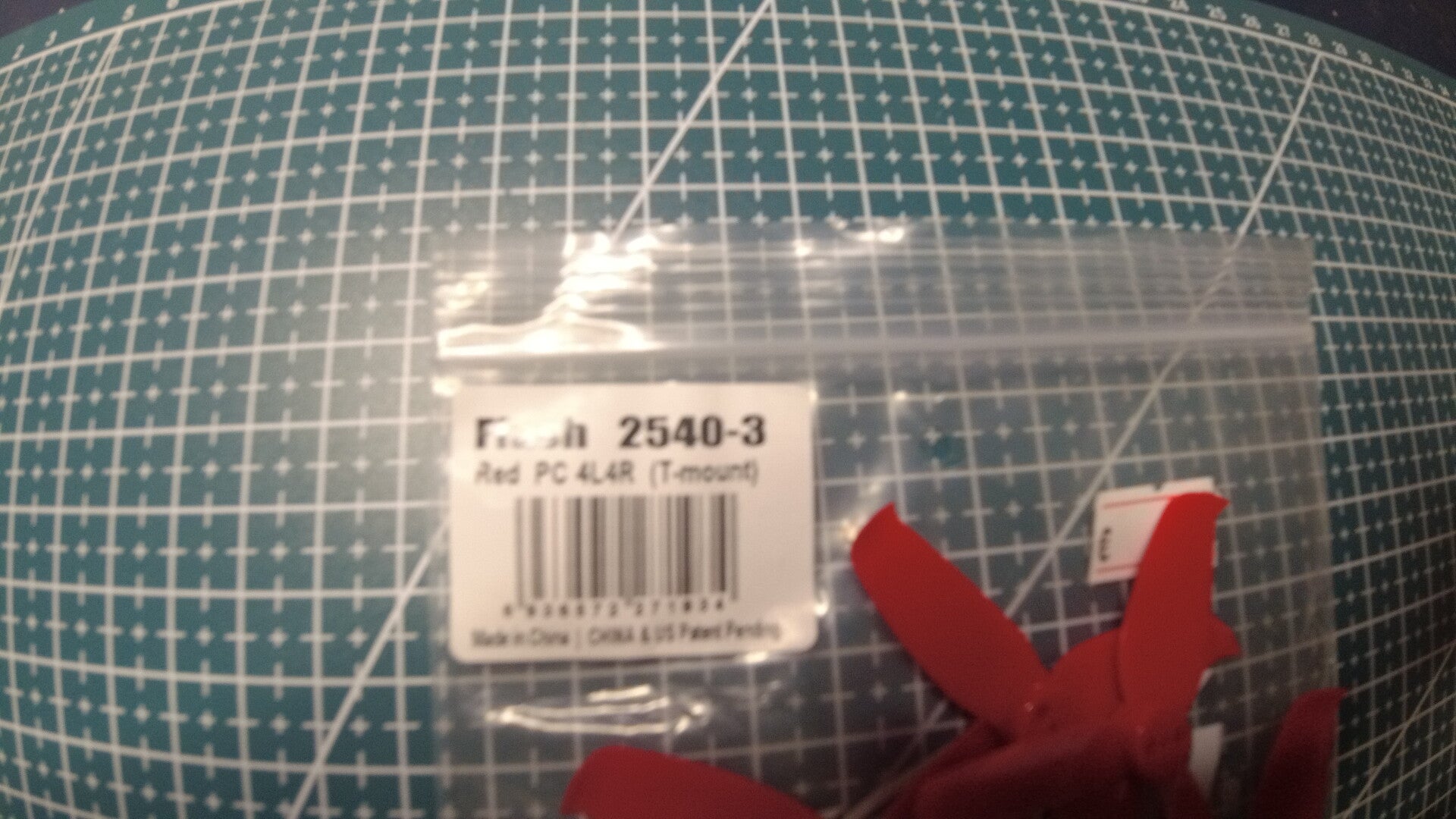 GemFan Flash 2540-3 Red