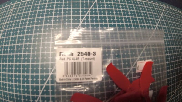 GemFan Flash 2540-3 Red
