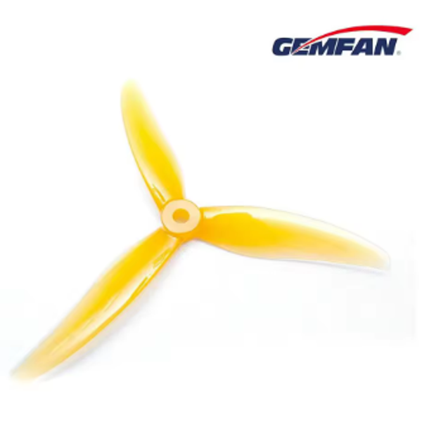Gemfan Freestyle 3S 3-Blatt-Propeller Mango Yellow / (F3/F3S) Freestyle 3 5133 5,1x3x3 Polycarbonat