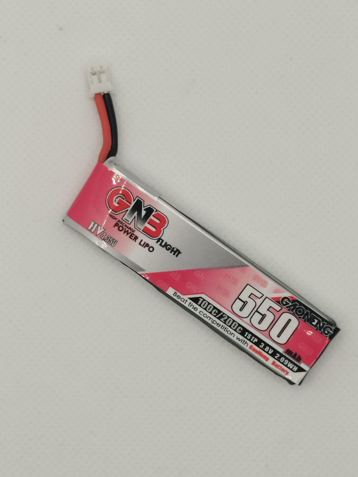 Gaoneng Lipo GNB 550mah 1S HV 100/200C