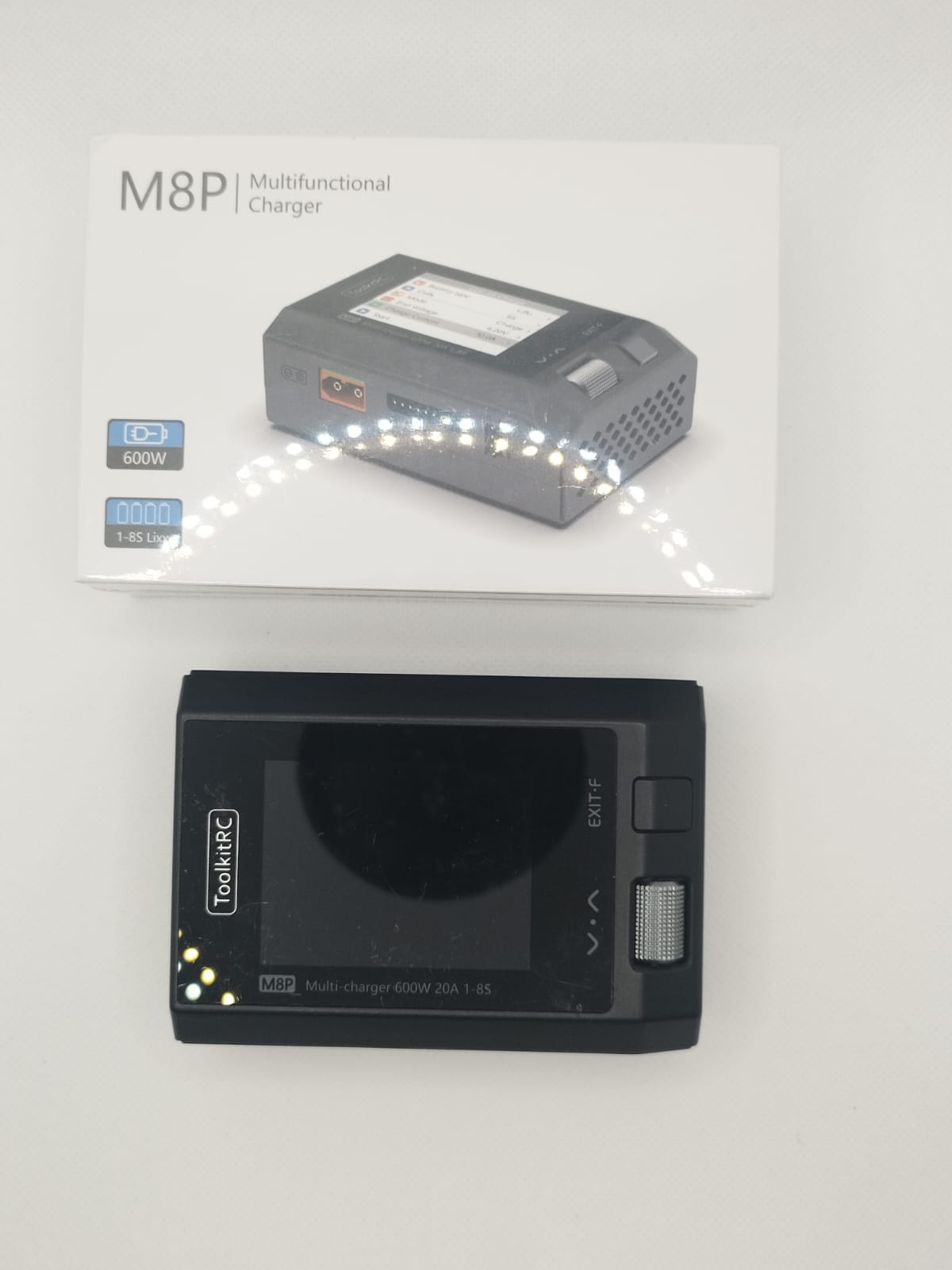 ToolkitRC M8P Multifunktionsladegerät 1-8S