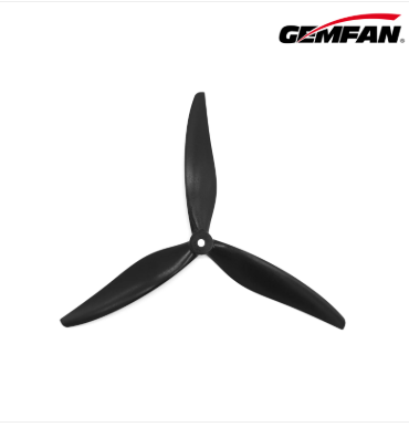 GemFan 8040-3 Black Reinforced PC 2stk