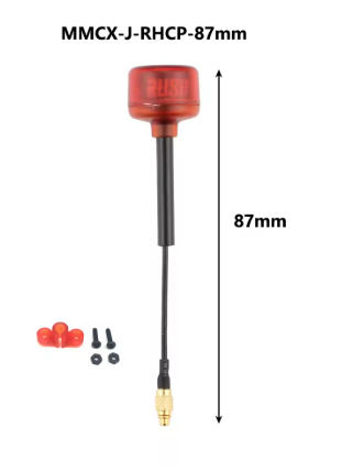Rush FPV Cherry MMCX-J RHCP 87mm