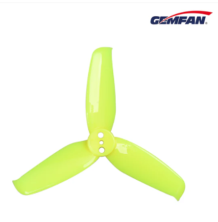 GemFan Flash 2540-3 Lemon Yellow