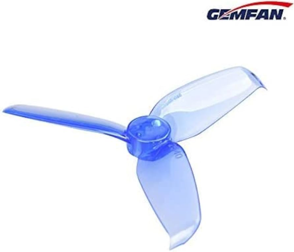 GemFan Flash 2540-3 Clear Blue