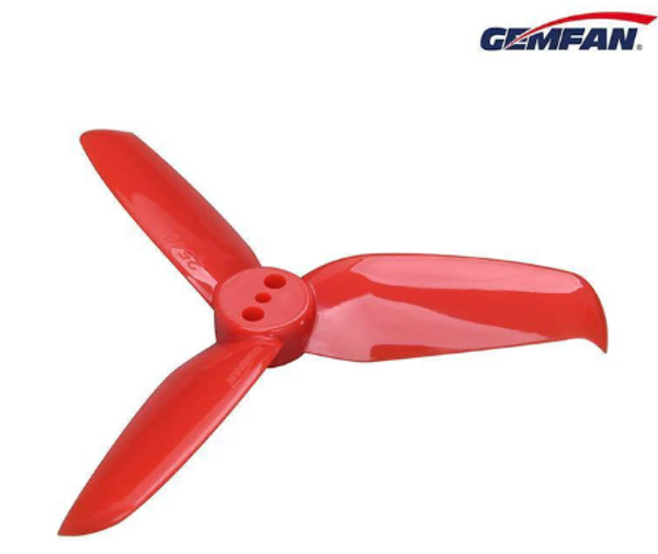 GemFan Flash 2540-3 Red