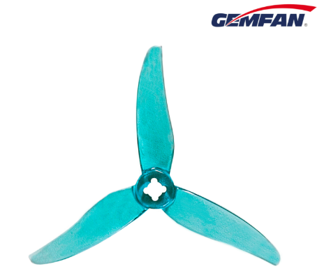 GemFan Hurricane 3520-3 Clear Blue 1.5mm