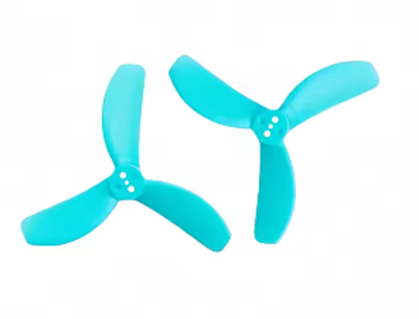 GemFan 2826-3 Blue Drone Soccer PC 3 Blade
