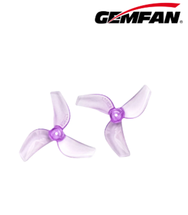 GemFan 31mm 1219S-3 1mm Clear Purple