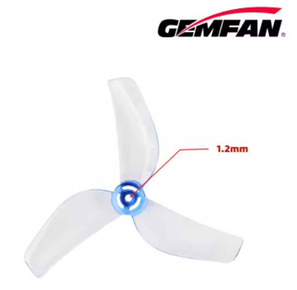 GemFan 40mm 1614-3  1,2mm Blue (4 Paare)