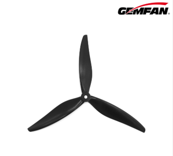 GemFan 1050-3 Glasfaser-Nylon Black  2stk