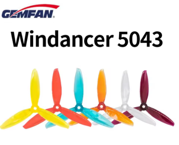GemFan WinDancer 5043-3 Clear Blue