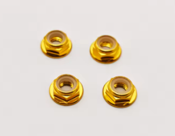 Motor / Propeller - Mutter M5 Gold (4Stk)