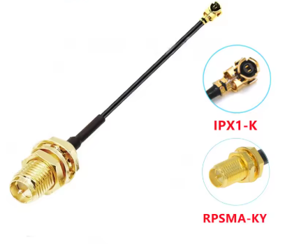 IPX zu SMA (mit Pin) Kabel 5cm