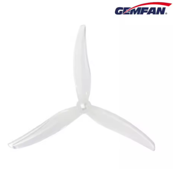 GemFan SuperLight 5130-3 Milk White M5 + T-Mount