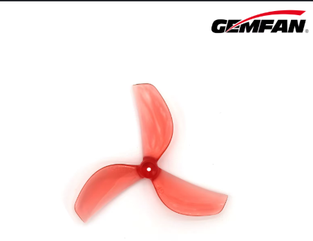 GemFan Ducted 45mm – 3 / 1.8inch 1,5mm Clear Red